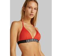 Calvin Klein Kw0kw02854 Triangle Bikini Top Rouge M Femme