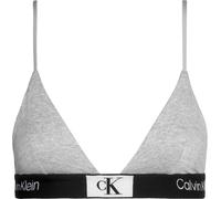 Calvin Klein Soutien-Gorge Triangle Femme sans Rembourrage, Gris (Grey Heather), XL