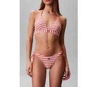 Calvin Klein Triangle Stripe Acorn Orange Taille: M | Bikinis Outlet | Femme | Orange