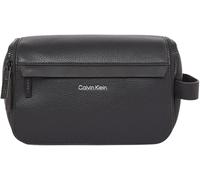 Calvin Klein Trousse de Toilette Homme Must Mono Washbag avec Dragonne, Noir (Ck Black Pebble), Taille Unique