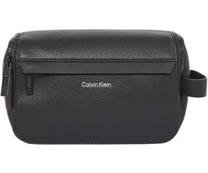 Calvin Klein Trousse de Toilette Homme Must Mono Washbag avec Dragonne, Noir (Ck Black Pebble), Taille Unique