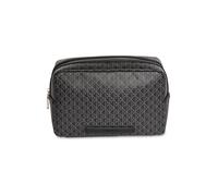 Calvin Klein Trousses de toilette 'Coated Emblem Print' gris / noir, Taille One Size