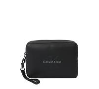 Calvin Klein Trousses de toilette 'Monologo Bracelet Strap' gris clair / noir, Taille One Size