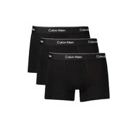 Boxer Calvin Klein Icon Cotton Stretch Logo noir (3 unités) - M