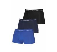 Calvin Klein Low Rise Boxers 3 Units Bleu,Noir XL Homme