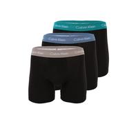 Calvin Klein Men Boxer Brief 3pk Khaki (Black W Driftwood WB/Moonlight BLU) M