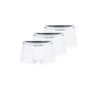 Calvin Klein Boxer Low Icon Coton Stretch blanc pur (3 unités) Taille S