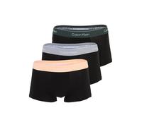 Calvin Klein Lv00nb4389 Trunk Low Rise Boxers 3 Units Noir S Homme