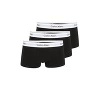 Boxer Calvin Klein Icon Cotton Stretch noir blanc pur (3 unités) - M