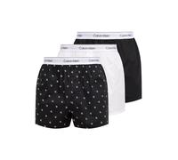 Caleçons hommes Calvin Klein Jeans BOXER SLIM X3 Noir EU S