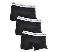 Calvin Klein Low Rise Trunks 3 Pack Black S
