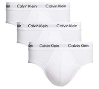 Calvin Klein Cadera Slips 3 Units Blanc S Homme