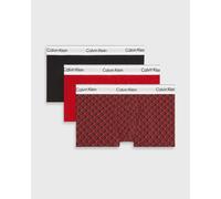 Boxer Calvin Klein Low Rise Logo rouge noir blanc (3 unités) - XL