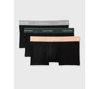 Calvin Klein Underwear LOW RISE TRUNK 3PK men Boxers & Briefs black taille: L