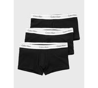Calvin Klein Underwear LOW RISE TRUNK ICON COTTON STRETCH 3-PACK men Boxers & Briefs black taille: XL