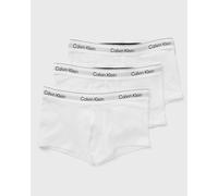 Calvin Klein Underwear LOW RISE TRUNK ICON COTTON STRETCH 3-PACK men Boxers & Briefs white taille: S