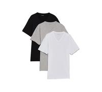 Calvin Klein – T-shirts manches courtes col en V homme – Lot de 3 multicolore XL