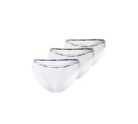 Calvin Klein Femme Slip Lot De 3 Bikini Coton Stretch, Blanc (White/White/White), XL