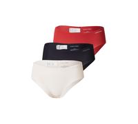 Calvin Klein Underwear Slip 'Invisibles' crème / rouge / noir, Taille S