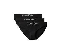 CALVIN KLEIN Slip Lot de 3 noir noir | S