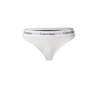 Calvin Klein High Leg Tanga 000Qf4977A, White (White), XL Femme