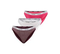 Boxer Calvin Klein Modern Logo blanc grenat rose (3 unités) - S