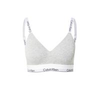 Calvin Klein Soutien-Gorge Brassière Femme Lightly Lined Basque Élastique, Gris (Grey Heather), XS