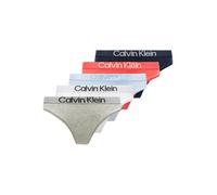 Calvin Klein Underwear String bleu clair / gris chiné / melon / blanc, Taille XS