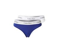 Calvin Klein Underwear String bleu foncé / gris clair / noir / blanc, Taille L