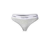 Calvin Klein String Femme Thong avec Stretch, Gris (Grey Heather), L