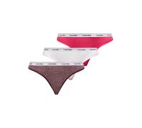 Calvin Klein Underwear String fuchsia / rouge cerise / noir / blanc, Taille S