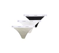 Calvin Klein Underwear String gris clair / noir / blanc, Taille L