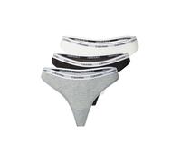 Calvin Klein 000qd5209e Thong 3 Units Multicolore XS Femme