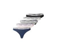 Calvin Klein Underwear String marine / gris / rose pastel / blanc, Taille L
