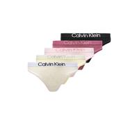 Strings femmes Calvin Klein Jeans THONG X5 Multicolore EU S