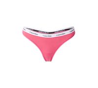 Calvin Klein String Femme avec Ceinture Emblématique, Rose (Vibrant Pink), L