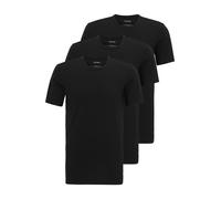 Calvin Klein Lv00nb4185 Short Sleeve Base Layer 3 Units Noir XL Homme