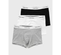 Lot de 3 Boxers pour Homme Coupe Décontractée Modèle MP1 Noir, Blanc, Gris Chiné Taille S