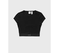 Calvin Klein Underwear WMNS COTTON STRETCH RIB RIB CROP TEE women Sleep- & Loungewear black taille: L