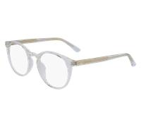 Calvin Klein Unisex Calvin Klein CK20527 971 Montures optiques Injecté Transparent Ronde Normale Normale