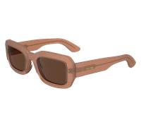 Calvin Klein Unisex Calvin Klein CK24511S 835 Lunettes de soleil Bio -cicide Marron Marron Carré Normale