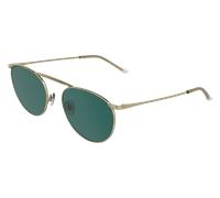Calvin Klein Unisex Calvin Klein CK26106ST 717 Lunettes de soleil Titane Or Vert / Pétrolium Géométrique Normale