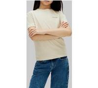 Calvin Klein Unisex Chest Logo Ss T-shirt Oatmeal Taille: 10 | T-Shirts Outlet | kids