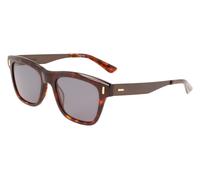Calvin Klein Unisex CK21526S 220 Lunettes de soleil Plastique Havane sombre Gris Carré