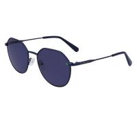 Calvin Klein Unisex CKJ23201S 400 Lunettes de soleil Métal Bleu Bleu Ronde Normale Normale