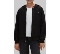 Calvin Klein Unisex Mini Badge Zip-through Black Taille: 16 | Vestes Outlet | kids | Le Noir