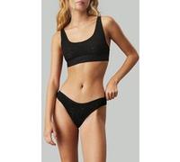 Calvin Klein Femme Soutien-Gorge Brassière Unlined Dentelle, Multicolore (Black), XS