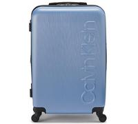 Calvin Klein Valise Rigide et légère pour Femme, Forever Blue, Medium, Valise Droite Rigide et légère