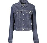 Calvin Klein Veste en jean J20J225066_BL1AP - Veste en denim élégante avec logo, 2 poches et fermeture à boutons : Taille - XS Taille : XS