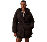 Calvin Klein Veste Matelassée Femme Belted Midweight avec Ceinture, Noir (Black), M